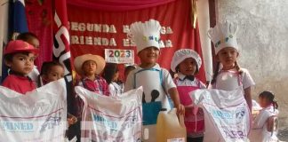 Foto: Merienda escolar en Nandaime / TN8