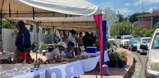 Feria del verano con precios favorables en la rotonda Hugo Chávez, Managua