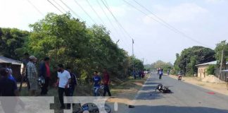 Foto: Dos motociclistas sufren accidente de tránsito en el Empalme La Estancia, Jalapa / TN8