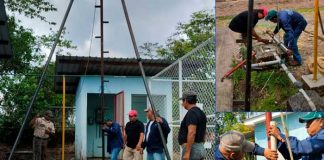 Enacal restablece sistema de agua del Hospital Primario de Muelle de los Bueyes