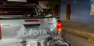 En estado resultó un motociclista tras accidente de tránsito en Juigalpa / TN8