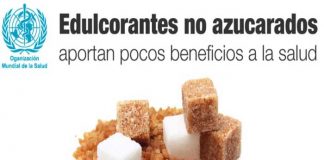 ¡Cuidado la diabetes! OMS aconseja no usar edulcorantes artificiales