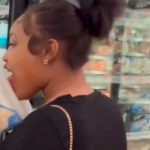 ¡Qué chanchada!: Pareja lame bote de helado en supermercado y no lo compran