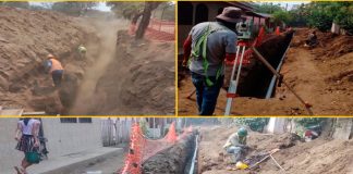 Gobierno continúa con obras de saneamiento en El Viejo, Chinandega