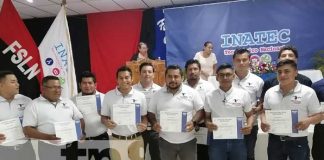 INATEC entrega certificados a protagonistas de cursos libres en Granada