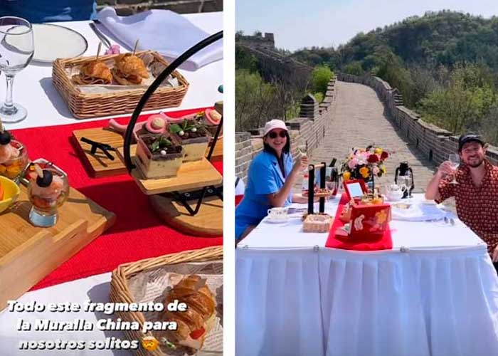 ¿Y vos qué has hecho? Luisito alquila la Gran Muralla China para cita romántica  