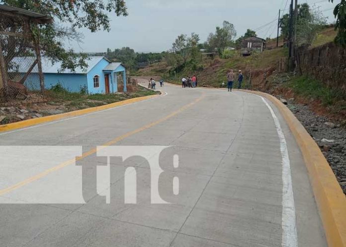 Bluefields tiene tres nuevas calles de concreto hidráulico