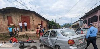 Foto: Exceso de velocidad deja un lesionado en Granada / TN8