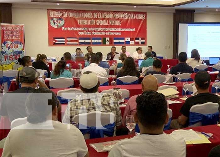 Clausura con éxito el encuentro de la Federación Sindical Mundial en Managua