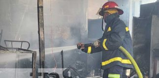 Incendio en vivienda deja fuertes daños materiales en León