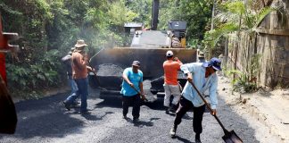 Alcaldía construye 5.3 cuadras para los habitantes de la Comarca la Hoyada