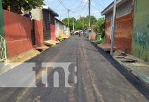 Foto: Alcaldía de Managua sigue con proyectos de calles en barrios / TN8