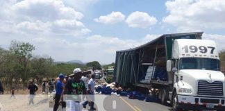 Foto: Fuerte accidente en carretera entre Boaco y Juigalpa, Chontales / TN8