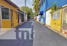 Foto: Nuevas calles en el barrio Hialeah, Managua / TN8