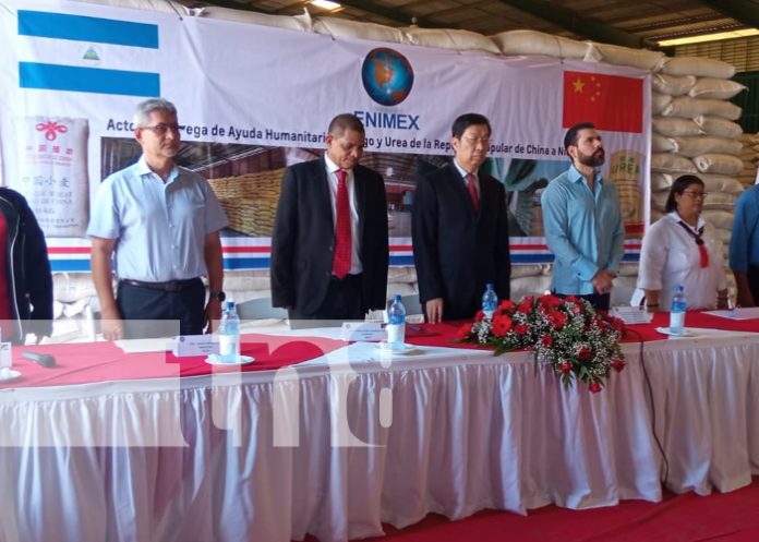 Foto: Donación de China para Nicaragua en el sector agrícola y alimentario / TN8