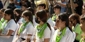 Foto: Campaña "Verde que te Quiero Verde" en Nicaragua / TN8