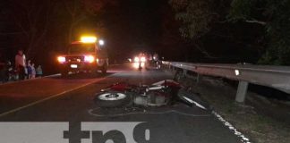 Foto: Accidente de tránsito con motorizados muertos en León / TN8