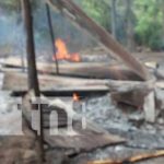 Foto: Incendio dejó en cenizas una vivienda en Nandaime / TN8