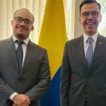 Nicaragua sostiene importante encuentro con la embajada de Colombia