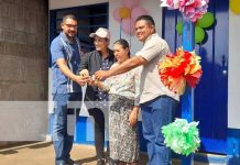 Foto: Entregan vivienda a familia del barrio Laureles Sur, Managua / TN8