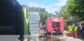 Foto: Incendio deja cuantiosos daños materiales en una vivienda de Chinandega /TN8