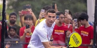 Foto: ¿No más fútbol? Cristiano Ronaldo mostró su talento en otro deporte / Cortesía