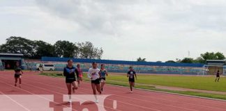 Foto: Atletas encienden la pista de atletismo en Juegos Juveniles Managua 2023 / TN8