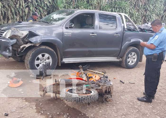 Foto: Daños materiales, lesionados y fallecidos en diferentes accidentes en Jinotega / TN8