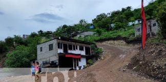 Familias con mejores condiciones de acceso en barrio de Jinotega