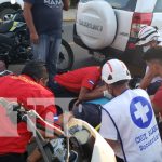 Problemas de salud ocasionó que motociclista sufriera accidente vial en Carazo