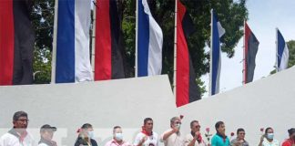 Rinden homenaje a la memoria del Padre de la Revolución en Managua