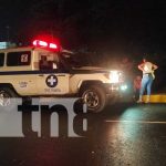 Peatón atropellado por una motocicleta en Managua