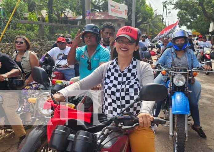 Caravana dedicada a nuestro comandante en Bilwi