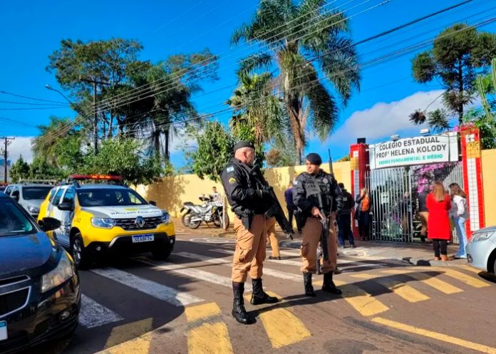 Tiroteo en una escuela al sur de Brasil deja un muerto y a otro herido