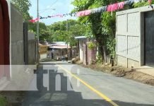 Foto: Nuevas calles en barrios de Managua / TN8