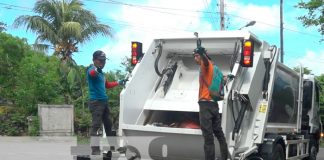 Familias estrenan nuevo camión de limpieza en la Isla de Ometepe