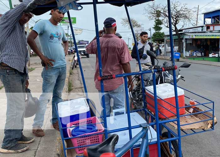 Foto: Choque entre moto y vendedor ambulante en Juigalpa, Chontales / TN8