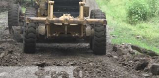 Foto: Reparación de caminos en Matiguás / TN8