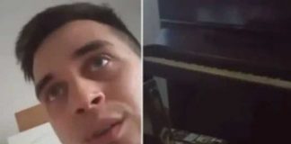 Fue a cuidar la casa de su amigo y el piano se empezó a tocar solo (Video)