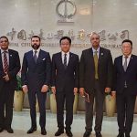 Delegación de Nicaragua en China, visitan la Sede Central de CCECC