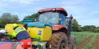 Foto: Joven pierde su pierna tras quedar prensado en maquina de cultivo en Chinandega / TN8