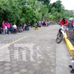 Calle digna para los habitantes de la Isla de Ometepe, Rivas