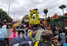 Comienzan las fiestas de los católicos de Managua con la tradicional roza del camino