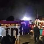 Perdidas materiales deja un incendio en la Isla de Ometepe