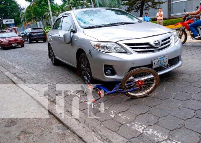 Ciclista fallece camino al hospital tras ser arrollado en Ticuantepe