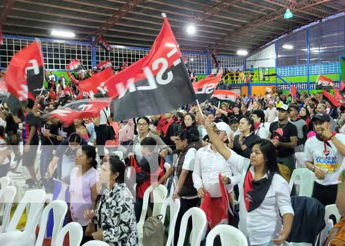 Foto: Grupo Liberarte deleitó con música revolucionaria a militancia de Jinotega / TN8