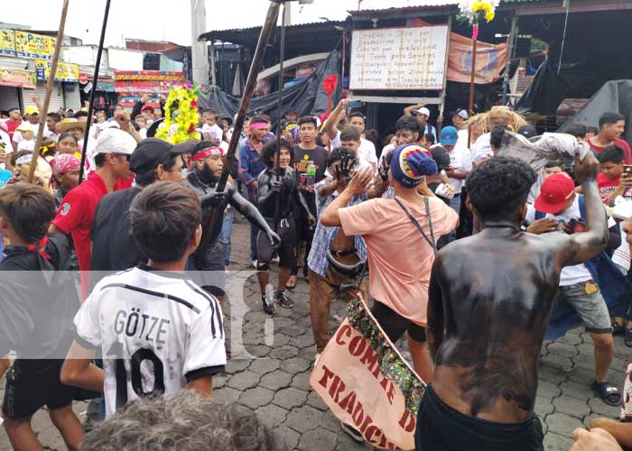 Comienzan las fiestas de los católicos de Managua con la tradicional roza del camino