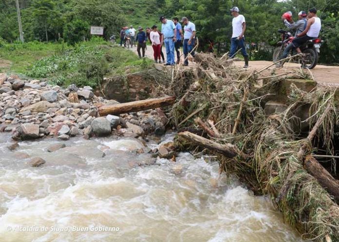 Siuna recibe apoyo del Gobierno ante afectaciones por lluvias