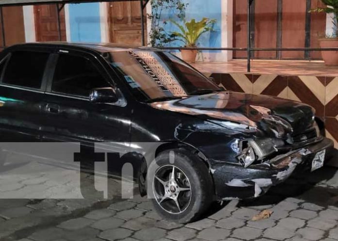 Foto: Conductor provoca accidente y se da a la fuga en la Isla de Ometepe / TN8