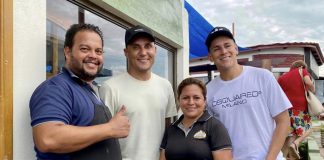 Grandes futbolistas en Nicaragua: Keylor Navas y Óscar Duarte en vacaciones